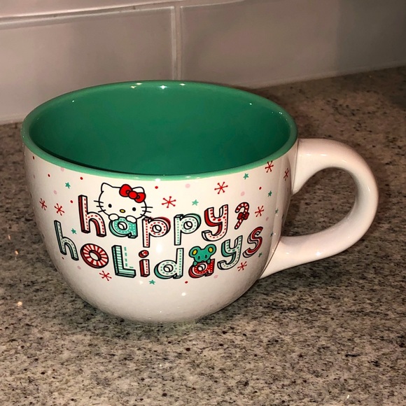 🎄NWT🎄LAST ONE‼️ Hello Kitty Happy Holidays Christmas Mug - Picture 1 of 5